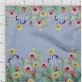 thumbnail image 1 of oneOone Tissu Polyester Lycra Imprimé Floral & Cactus au Mètre 56 Pouces de Large, 1 of 3