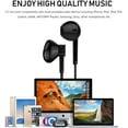 thumbnail image 6 of epacks Earphone Headphones, Premium Stereo Earbuds with Microphone, Volume Control, Tangle Free Corded Headphones with 3.5mm Port for PCs, Laptop, Tablet, Mobile Digital Devices, Audio Players 2-Pack, 6 of 6