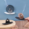 thumbnail image 1 of mfyjkho Cenicero Grande Ignífugo Con Espiral Antimosquitos Para Uso En Interiores Y Exteriores, Diseño De Velero De Aluminio, 1 Pieza, 1 of 4
