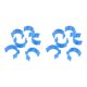 thumbnail image 1 of Injueey 50Pcs/Pack Sewing Bobbin Small Clips Thread  Holder Tools Clips 2piezas Azul 50 pcs, 1 of 1
