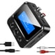 thumbnail image 2 of Adaptador receptor de audio Bluetooth, transmisión inalámbrica para altavoces, equipos de sonido domésticos, amplificadores con pantalla LCD, baja latencia, salidas RCA/AUX, reproducción de, 2 of 8