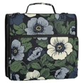 thumbnail image 5 of FORMRS Zipper Binder with Shoulder Strap 2-inch Ring 500 Sheet Capacity File Bag, Dark Floral, 5 of 5