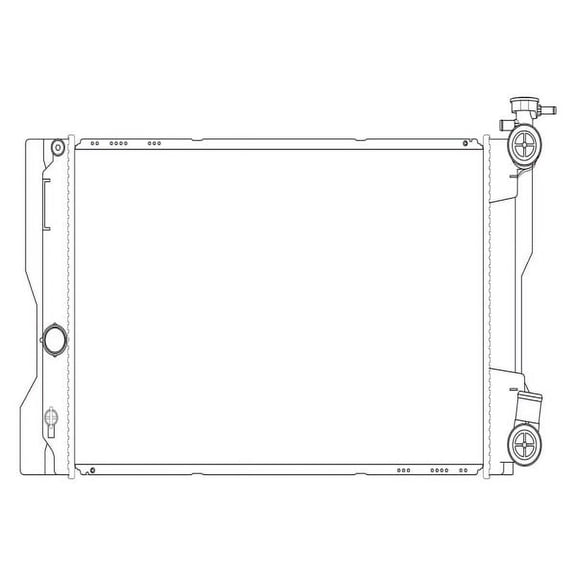 Radiator for Toyota Corolla 2014-2018 1.8 Liter L4 RAD13780