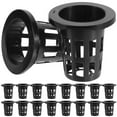 thumbnail image 1 of 50Pcs Hydroponic Planting Mesh Pots Mini Planting Baskets Slotted Mesh Net Cups Reusable Net Pots, 1 of 8