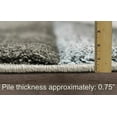 thumbnail image 3 of HR Triangle Boxes Thick Soft Plush 3D Textured Ruh 5' x 7' Area Rugs, Gray and Multicolor, 3 of 7