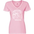 thumbnail image 3 of Inktastic Summer Vacation Mode Panama City Beach Florida Women's V-Neck T-Shirt, 3 of 5