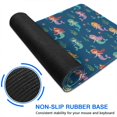 thumbnail image 6 of Long Mouse Pads for Desk,Dark Blue Princess Mermaid Sea Pattern Desk Mats on Top Of Desks, Desk Mouse Pad Extra Large with 3mm Non-Slip Base and Stitched Edge for Gaming,Office,Work,Home 47.3"x23.6", 6 of 6