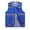 Blue, variant on Bcfgryg Men's Fashion Solid Color Reflective Mesh Vest Lightweight Men's Vest