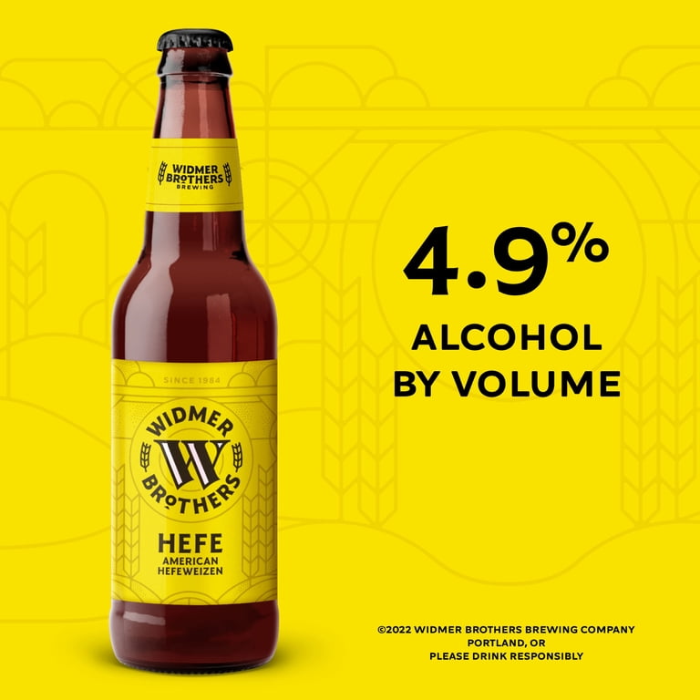 Widmer Brother's, Hefe, Hefeweizen, 12pk, 12 oz, 4.9% ABV