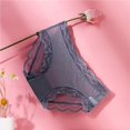 thumbnail image 2 of Panties for Women,Seamless Hipster Underwear Soft Stretch Bikini Briefs Comfortable Everyday Panties,Womens Underwear,Grey,L, 2 of 4