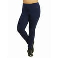 thumbnail image 5 of 3 Pack Women's Premium Cotton Leggings Full Length With High Wide Waistband S-3XL High Waisted Leggings Ankle No See-Through Workout Running Yoga Pants for Women Tummy Control Activewear Womenswear, 5 of 5