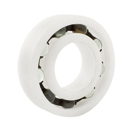Plastic Bearing - Unique Bargains Skateboard Wheel Part Plastic Deep Groove Ball Bearing 30mmx62mmx16mm 6206