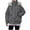 Gray, variant on Fashion Winter Warm Coats for Womens Hooded Plus Size Casual Loose Fashion Solid Color Pocket Long Sleeve Parkas Hooded Coat