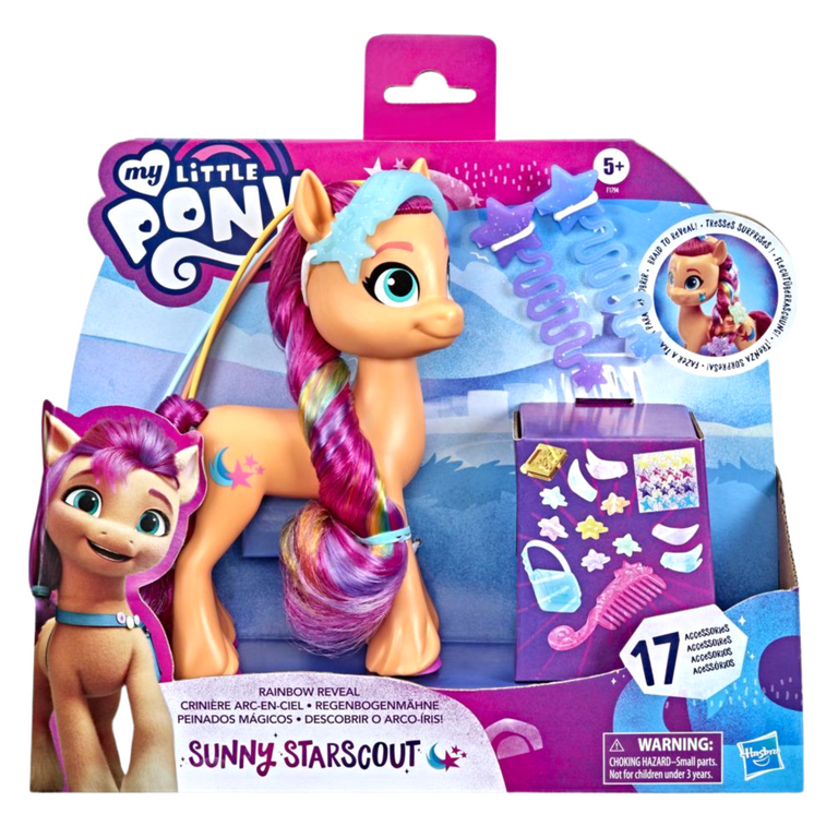  My Little Pony Toy Rainbow Tail Surprise - Collection Pack of 6  3 Pony Figures with Color-Change Features, Kids Ages 3 Years Old & Up :  Toys & Games
