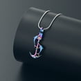 thumbnail image 5 of Anchor with Dolphin Cremation Jewelry for Ashes Holder Urn Necklace Lockets for Human Ashes Pendent for Ashes and Chain, 5 of 7