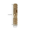 thumbnail image 3 of ESTONE 10PCS Gold Copper Brass Wine Jewelry Box Hidden Invisible Concealed Barrel Hinge, 3 of 5