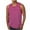 #0435-Pink, variant on Mens Horizontal Stripe Print Crew Neck Sleeveless Athletic Workout Tank Top Casual Gym Vest (Green M) Father's Day Gift
