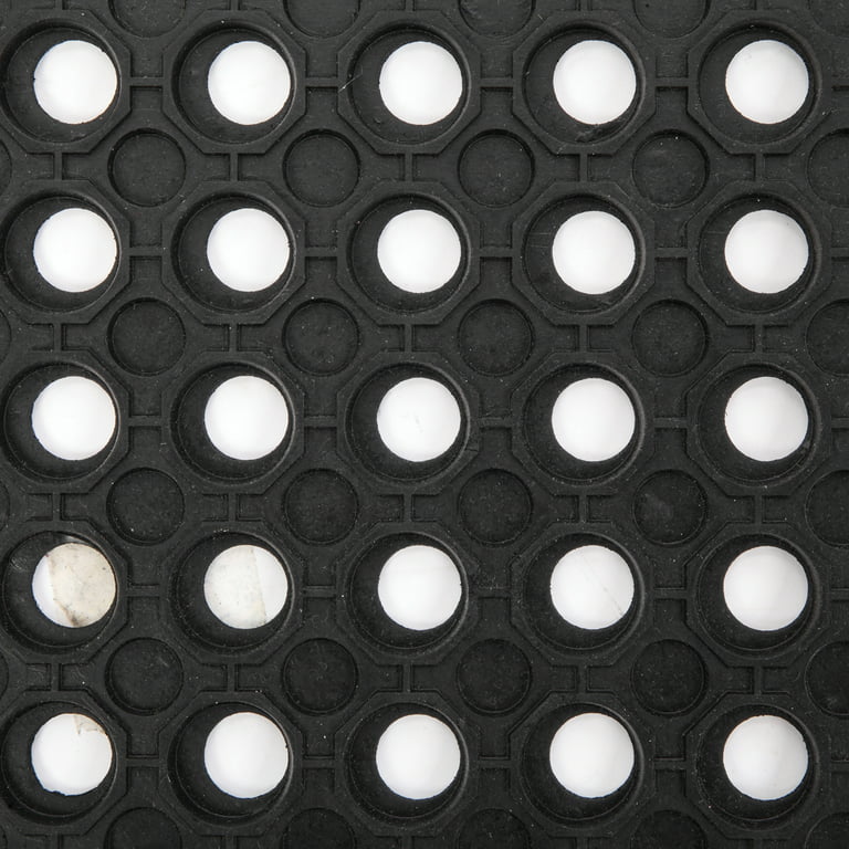 Deflecto Anti-Fatigue Mat, 36 x 24, Black (AFP2436)