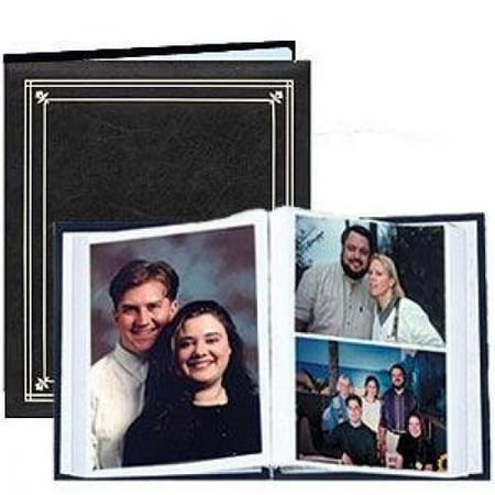 Post-Bound Black pocket album for 5x7 and 8x10 prints -