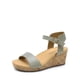 thumbnail image 1 of Sandalias de Cuña Abiertas para Mujer DREAM PAIRS Gris Talla 8.5, 1 of 7