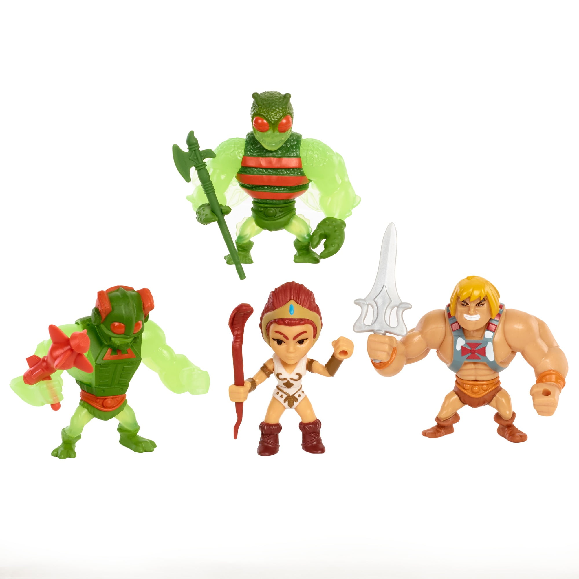 Masters Of The Universe Eternia Minis Multipack 3In, Set Of 4 Motu