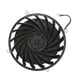 thumbnail image 4 of Ventilador de refrigeración interno G12L12MS1AH 56J14 12 V 1,9 A Reemplazo de enfriador interno universal de 17 aspas para consola de juegos PS5, 4 of 12