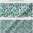 thumbnail image 2 of Soimoi Cotton Voile Fabric Leaves & Tulip Floral Print Fabric by Yard 42 Inch Wide, 2 of 7