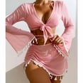 thumbnail image 6 of Top-kevin Women's Print Bikini Set Halter Tie Side Swimsuit 2 Piece Bathing Suit, 6 of 10