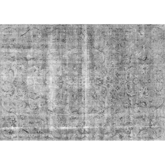 Ahgly Company Indoor Rectangle Persian Gray Traditional Area Rugs, 4' x 6'