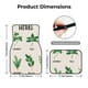 thumbnail image 5 of Fotbe Herbs Juego de 4 Tapetes para Auto con Estampado – Alfombrillas de Goma Reforzada, Diseño Antideslizante, Protección para Todo el Año – Vehículos, Autos, Camionetas y SUVs, 5 of 7