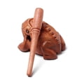 thumbnail image 3 of Carved Croaking Wood Percussion Musical Sound Wood Frog Tone Block Toys, 3 of 5