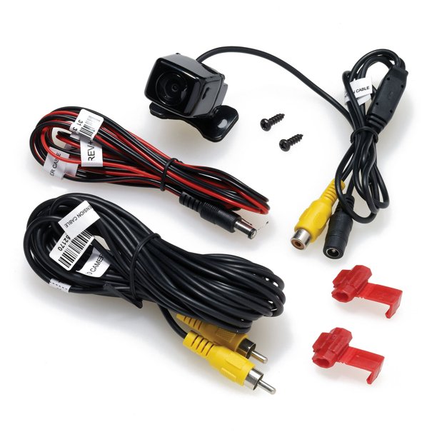 Audiovox ACAM2 Universal BackUp Cam Camera 180 degree, 1080p Black