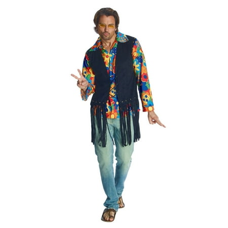 Mens Flower Power Hippie Costume