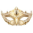 thumbnail image 2 of Women Metal Rhinestone Venetian   Masks For Wedding Ball Party, 2 of 3