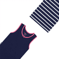 thumbnail image 4 of Buyless Fashion Débardeurs Sans Étiquette pour Filles Col Rond en Coton avec Bordure et Sangle (12 Pack), 4 of 8