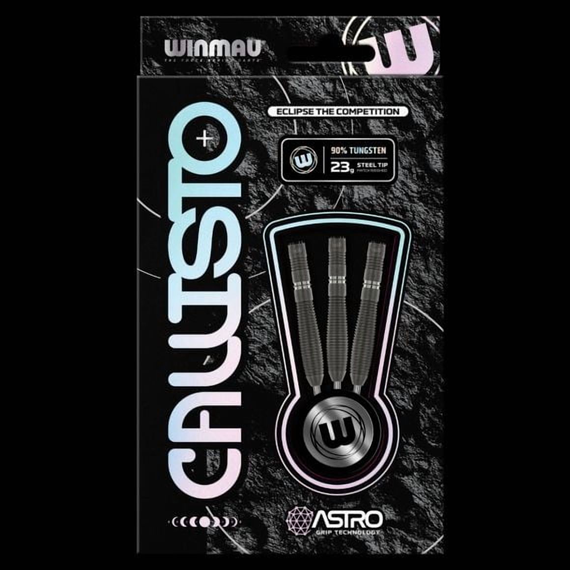 Winmau Callisto 2 Steel Tip Dart Set 23 gram 90% Tungsten Alloy
