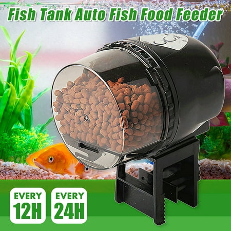 Automatic Auto Fish Food Feeder Auto Timer Feeding Aquarium Tank walmart