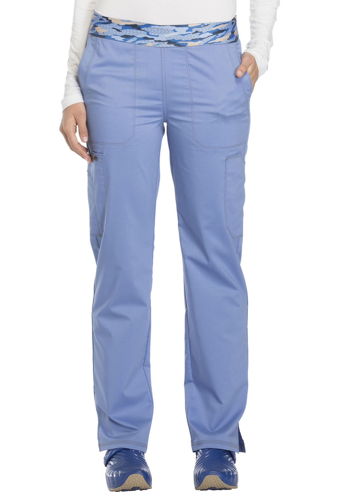 Dickies Essence Scrubs Pant for Women Mid Rise Tapered Leg Pullon