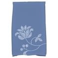 thumbnail image 2 of Simply Daisy 18" x 30" Traditional Flower-Single Bloom Floral Print Hand Towel, 2 of 2