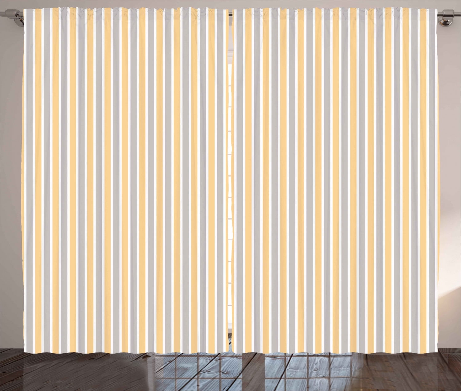Onehoney Blue White Stripe Fabric Shower Curtain Waterproof Vertical Stripes 66x72inch Amazon In Home Kitchen