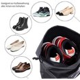 thumbnail image 5 of ZHAOCHENG Bolsa de almacenamiento impermeable y a prueba de polvo, ropa y calzado deportivo de viaje (negro, ancho 32 * alto 44), 5 of 5