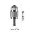 thumbnail image 3 of Keyless Drill Chuck Adapter,Hex Shank Drill Bit Adapter Converter for Impact Driver,Quick Change Impact Drills Chuck Adapters,Chucks Conversion Adapters for Round-Shank Drills Bits, 3 of 8