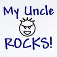thumbnail image 2 of CafePress - My Uncle Rocks Infant Bodysuit - Baby Light Bodysuit, Size Newborn - 24 Months, 2 of 4