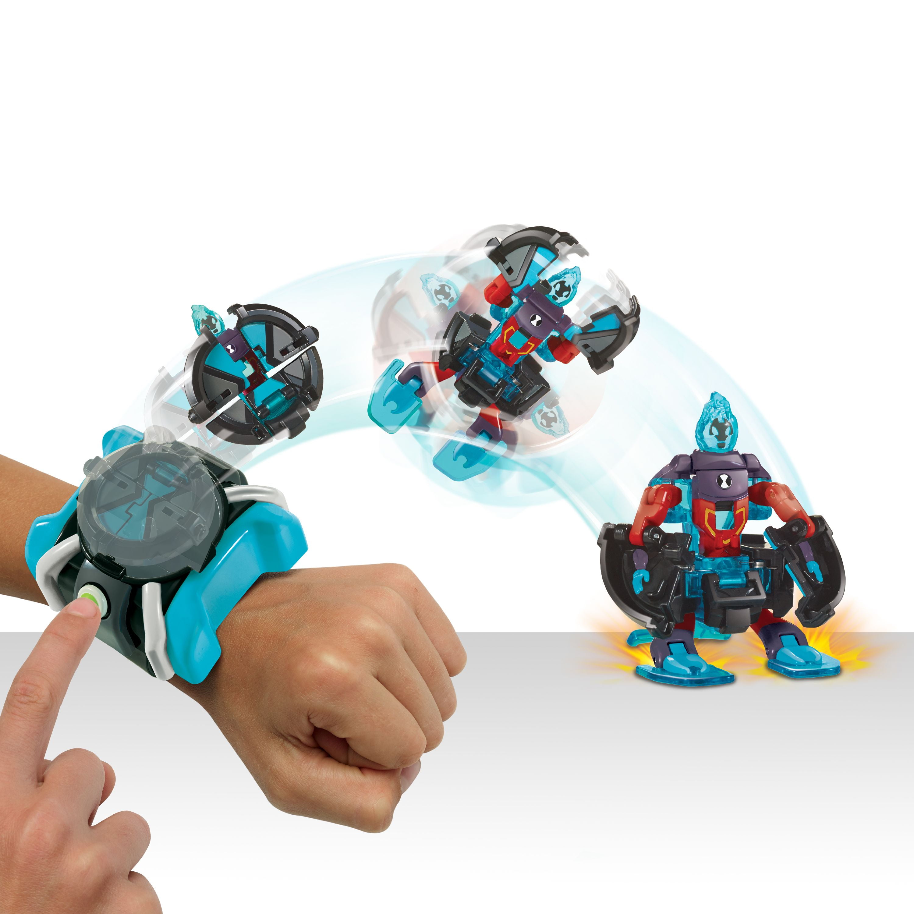 Ben 10 Omni Launch Omni Enhanced Heatblast, Diamondhead & XLR8