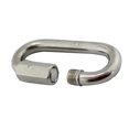 thumbnail image 3 of Raindrops 2Pcs Buckle Chain Connection Silver Stainless Steel Ring Durable for Swing Or Rope Connection, 3 of 8