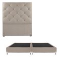 thumbnail image 1 of Box Base Cama King Size + Cabecera Ikki Arena, 1 of 8