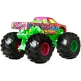 thumbnail image 2 of Hot Wheels Monster Trucks 1:24 Scale Torque Terror Truck Play Vehicle, 2 of 4