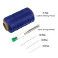 thumbnail image 3 of Uxcell Upholstery Sewing Thread 260m Polyester with 30pcs Needles, Royalblue, 3 of 4