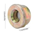 thumbnail image 2 of M10x1.25 Left Hand Thread Blade Nut Replacements Brush Cutter Trimmer Accessories, 2 of 9