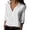 A-White, variant on Tiweut Button Down Shirts for Women Spring Summer Dot Printed Long Sleeve V Neck Loose Relaxed Fit Tops